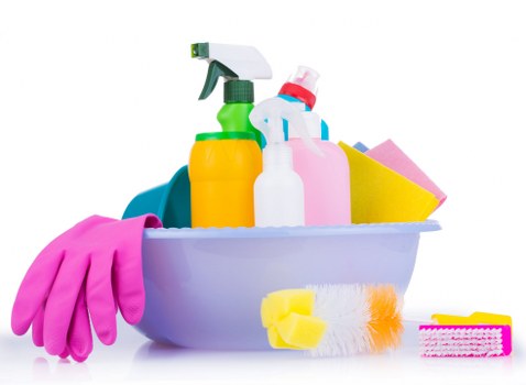 Crystalpalace cleaning team preparing a deep clean in a modern kitchen