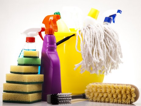 Detailed oven cleaning process in a Crystalpalace home kitchen